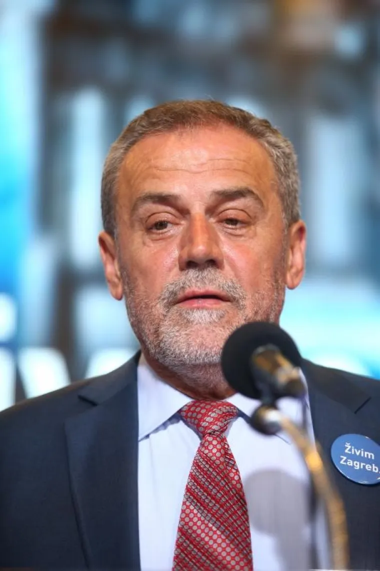ZAGREB: Milan Bandić održao govor nakon pobjede u drugom krugu lokalnih izbora