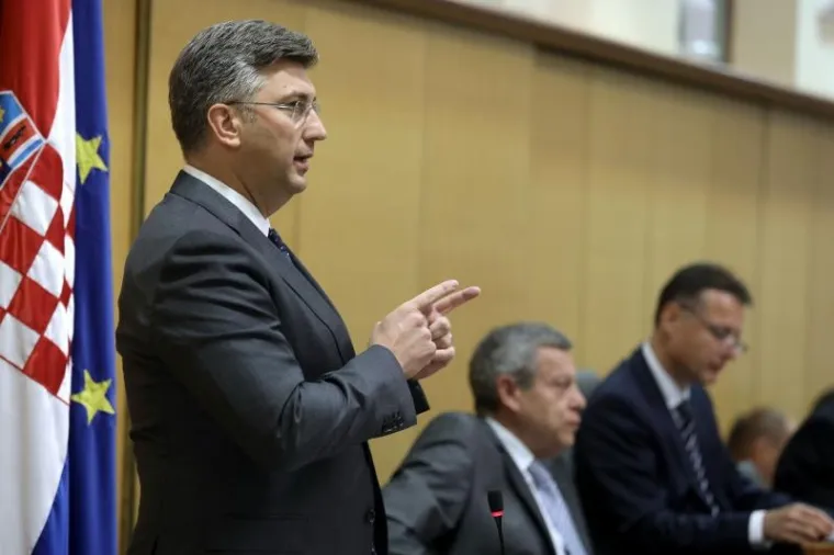 AKTUALNO PRIJEPODNE U SABORU: Zabrinuta lica Vlade Andreja Plenkovića