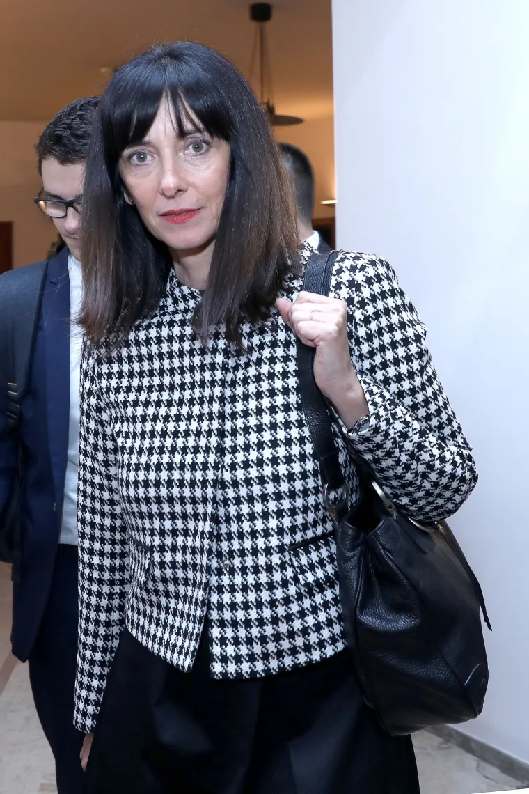 Klub zastupnika HDZ-a prije glasovanja u Saboru o povjerenju novim ministrima