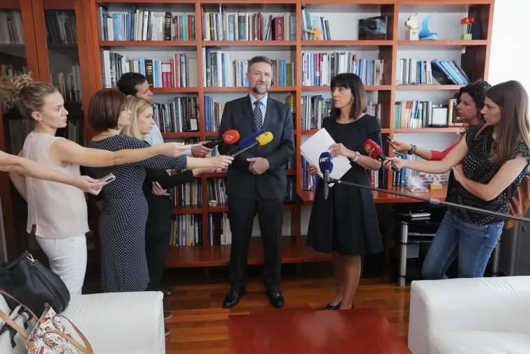Pavo Barišić i Blaženka Divjak
