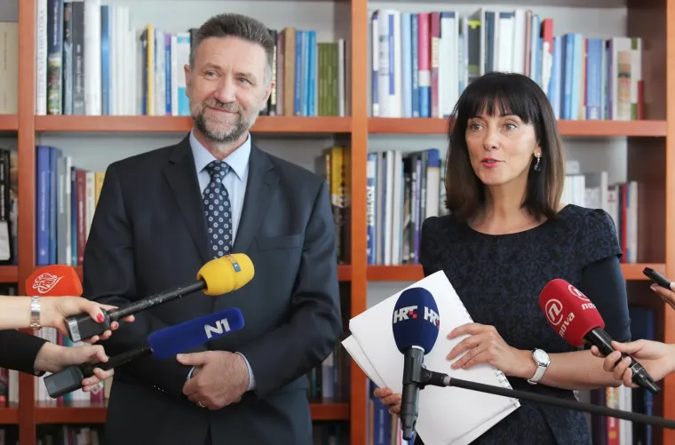 Pavo Barišić i Blaženka Divjak