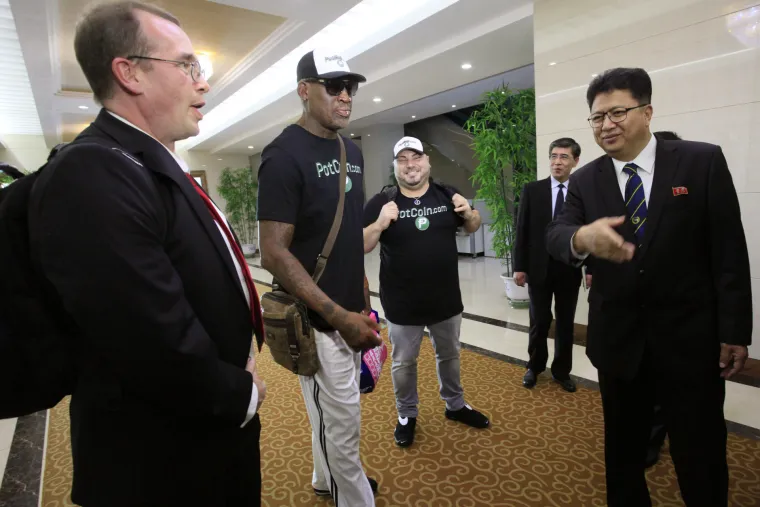 Rodman u Sjevernoj Koreji