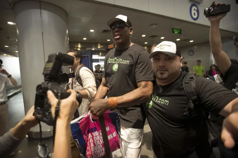 Rodman u Sjevernoj Koreji