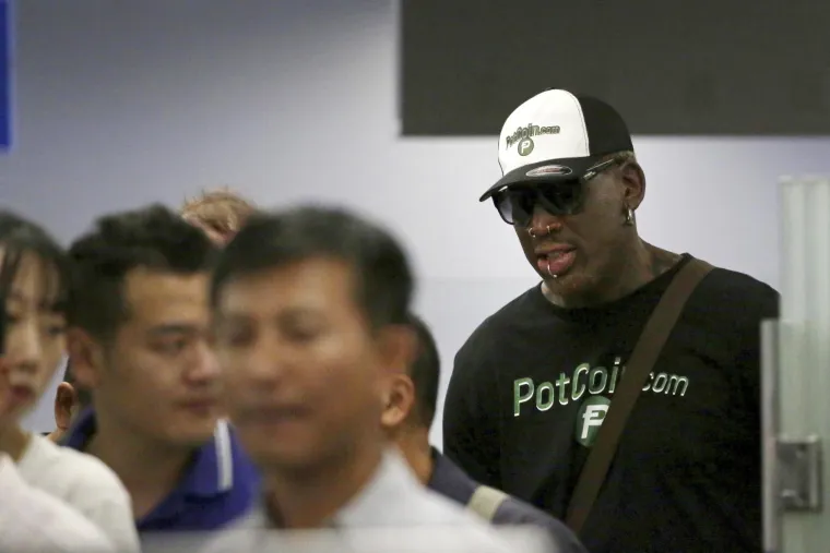Rodman u Sjevernoj Koreji