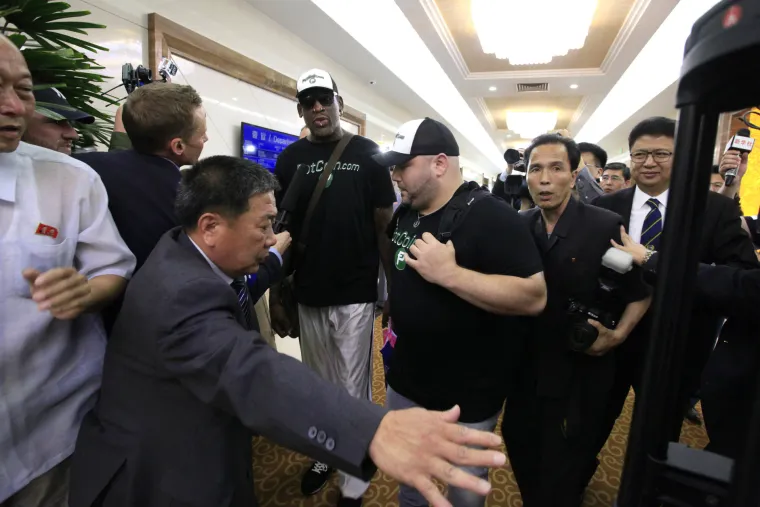 Rodman u Sjevernoj Koreji