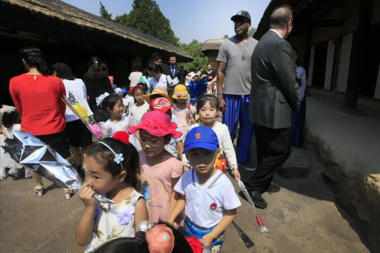 Rodman u Sjevernoj Koreji