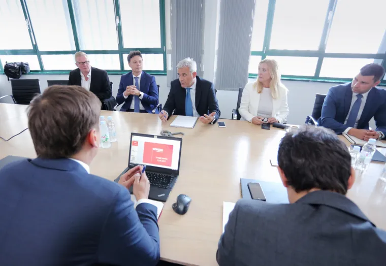 Ante Ramljak u obilasku Agrokorovih tvrtki