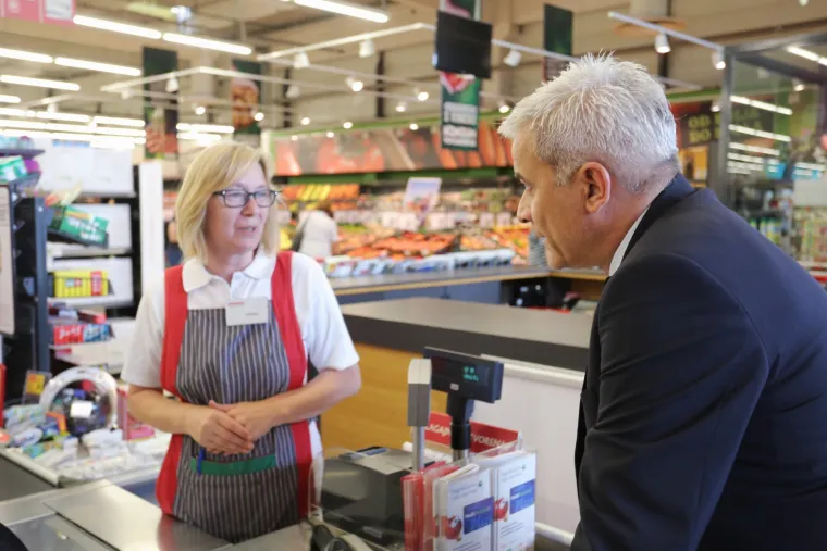 Ante Ramljak u obilasku Agrokorovih tvrtki