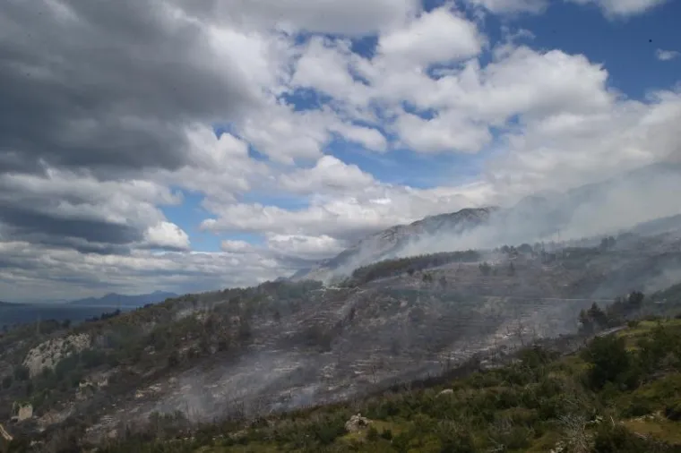 Veliki &scaron;umski požar kod Podgore: Evakuirali goste hotela i stanovnike, gasi ga 250 vatrogasaca