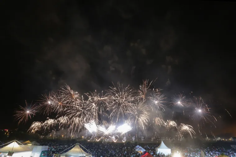 Nastup grupe Mirnovec na 17. Međunarodnom festivalu vatrometa