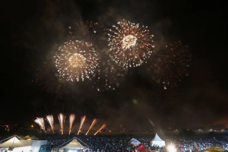 Nastup grupe Mirnovec na 17. Međunarodnom festivalu vatrometa