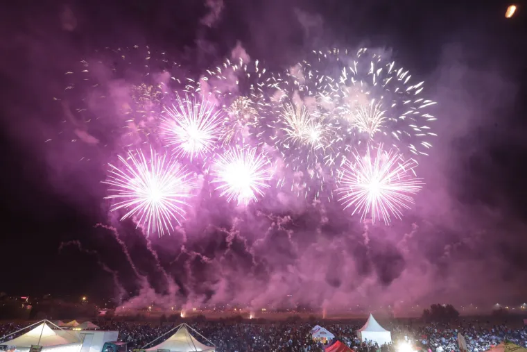 Nastup grupe Mirnovec na 17. Međunarodnom festivalu vatrometa