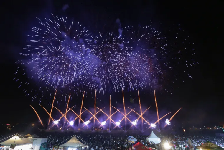 Nastup grupe Mirnovec na 17. Međunarodnom festivalu vatrometa