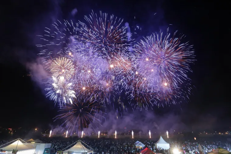 Nastup grupe Mirnovec na 17. Međunarodnom festivalu vatrometa