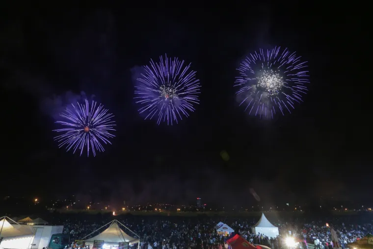 Nastup grupe Mirnovec na 17. Međunarodnom festivalu vatrometa