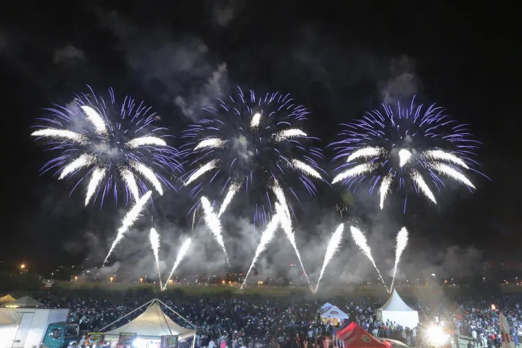 Nastup grupe Mirnovec na 17. Međunarodnom festivalu vatrometa