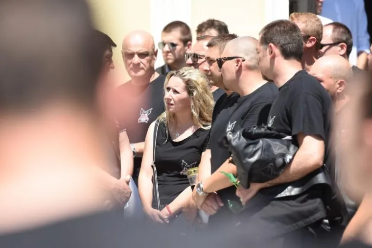 TRAGEDIJA KRAJ ZAVILA U CRNO: Obitelji i prijatelji se oprostili od omiljenog varaždinskog bajkera