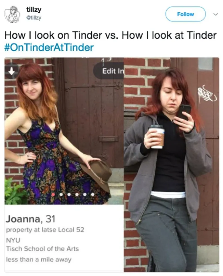 JAO VAMA AKO VAS DOPADNU NA TINDERU: Cure pokazale kakve fotke objavljuju, a kako stvarno izgledaju