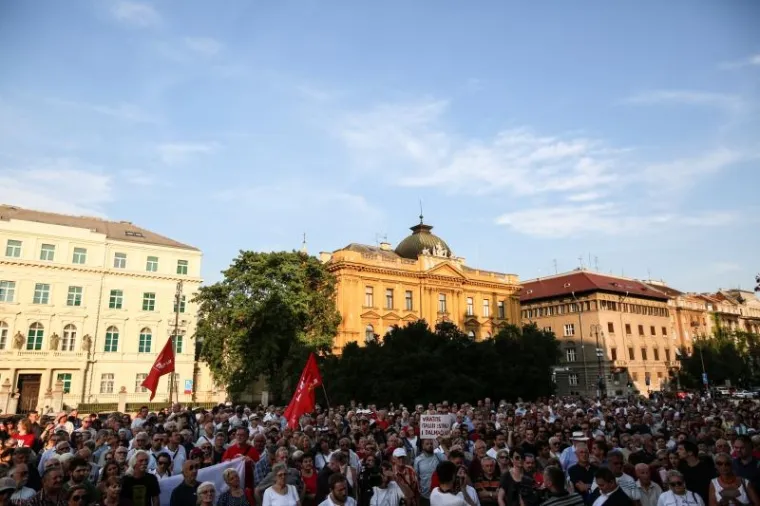 TRG JE NA&Scaron;: Prosvjed protiv onih koji žele 'izbrisati dio hrvatske povijesti'