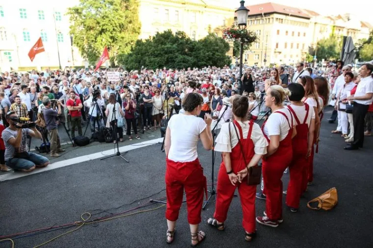 TRG JE NA&Scaron;: Prosvjed protiv onih koji žele 'izbrisati dio hrvatske povijesti'