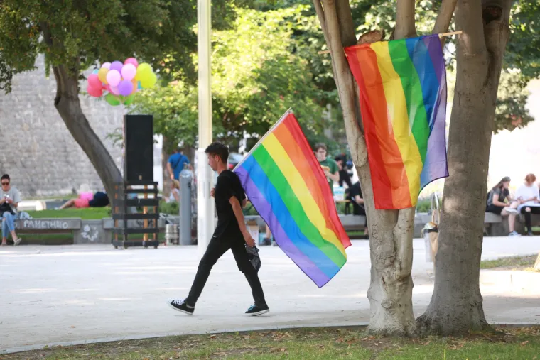 Split Pride 2017 održao se pod sloganom Na&scaron;a &scaron;arena storija na nekoliko lokacija u gradu