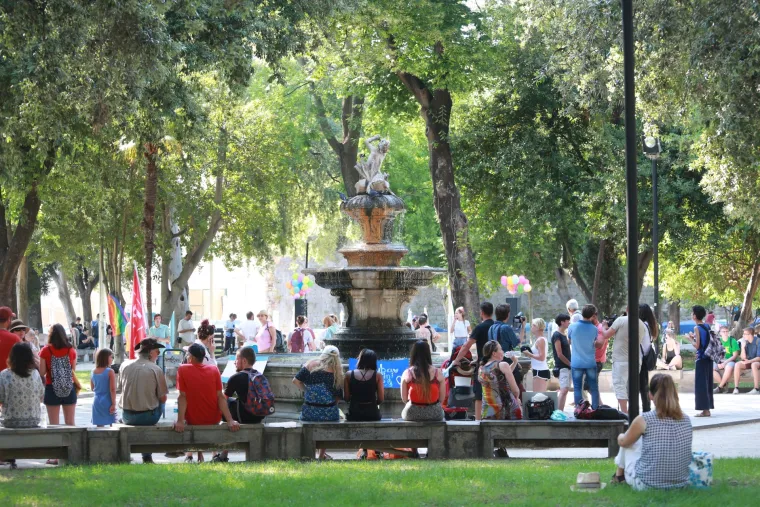 Split Pride 2017 održao se pod sloganom Na&scaron;a &scaron;arena storija na nekoliko lokacija u gradu