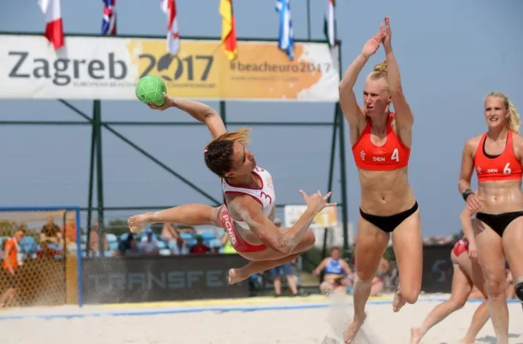 ATRAKTIVNE RUKOMETA&Scaron;ICE ZAPALILE JARUN: Danas je bilo jako, jako vruće na zagrebačkom pijesku