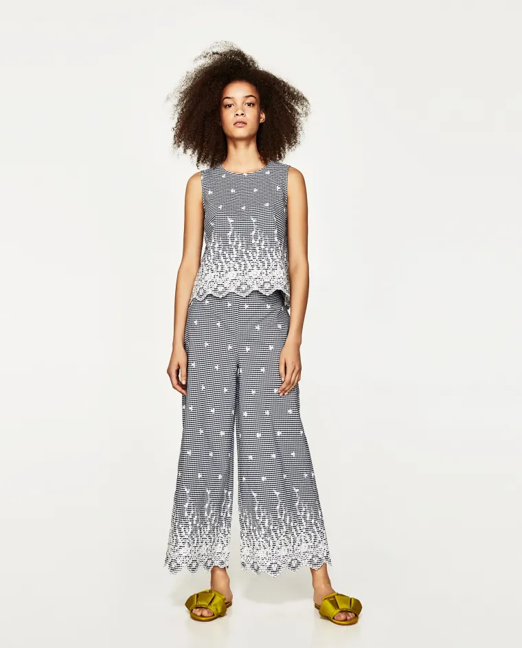 Top i hlače, Zara, top - 179,90 kuna, hlače - 229,90 kuna