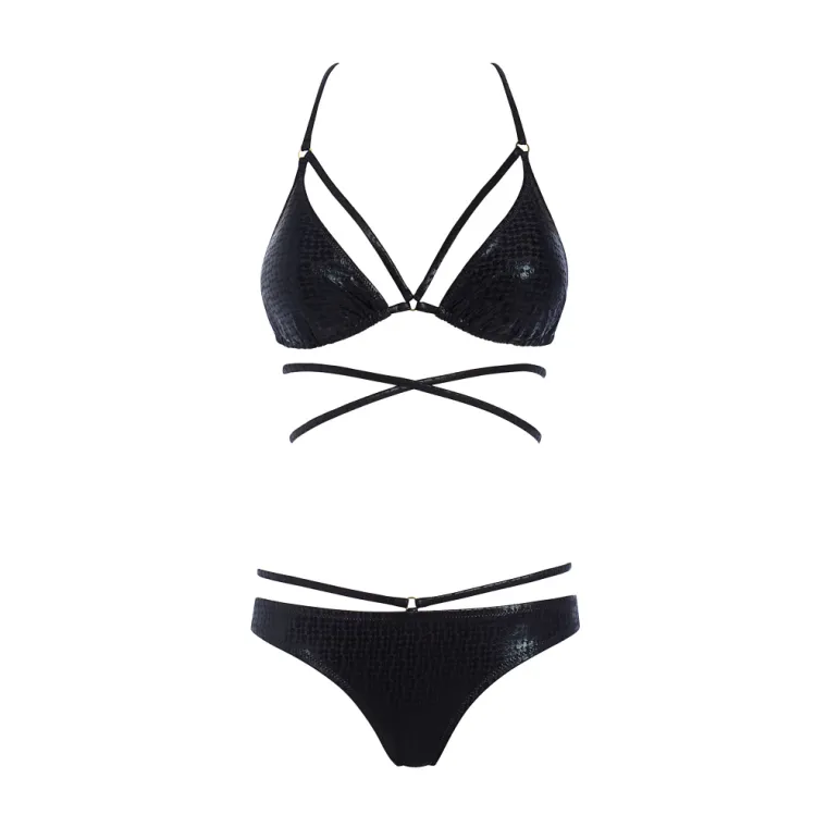 Jedna od najpoznatijih svjetskih party destinacija, noćni klub Pacha na Ibizi, posudio je svoj vizualni identitet eksluzivnoj Yamamay beachwear kolekciji. (Gornji dio 249,00 kuna, donji dio 139,00 kuna)