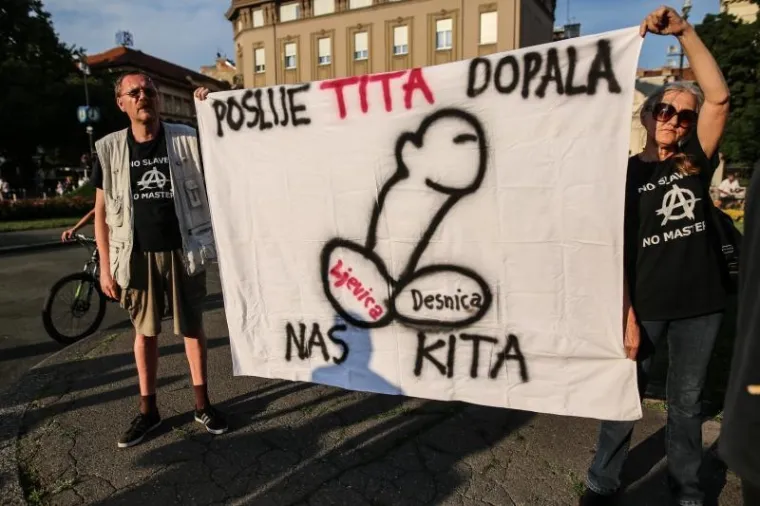 Na potonjem skupu dala se vidjeti i pročitati misao o tome &scaron;to nas je dopalo poslije Tita...