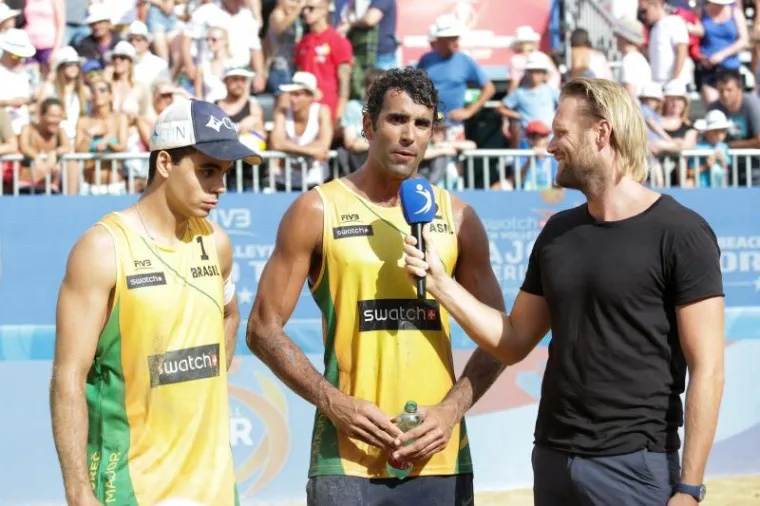Pedro i Guto su finale izborili polufinalnom pobjedom nad Rusima Olegom Stojanovskijem i Artjomom Jarzutkinom sa 2-0 (21-15, 21-16).