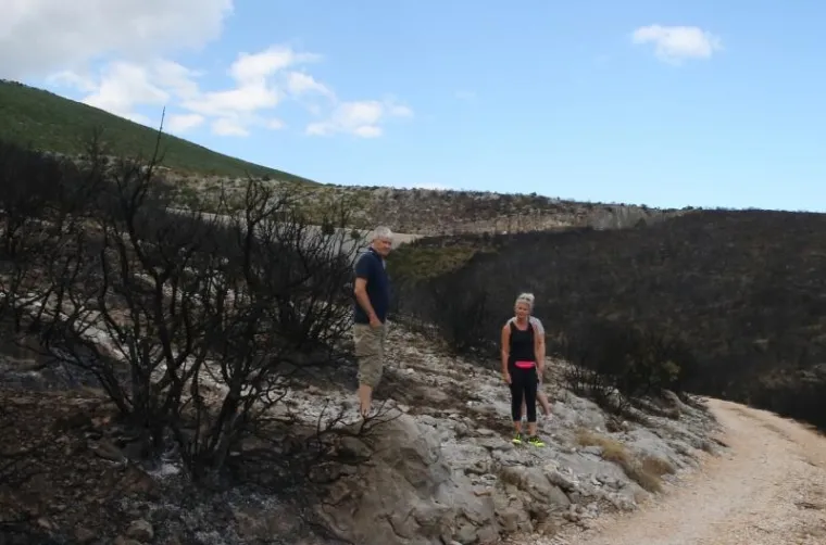 SILA MAJKE PRIRODE: Požar kod Trogira bio je nemilosrdan, pogledajte &scaron;to je ostalo iza njega