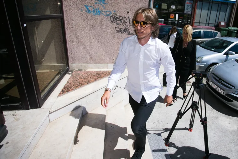 Modrić do&scaron;ao u Državno odvjetni&scaron;tvo na ispitivanje zbog sumnje u lažni iskaz