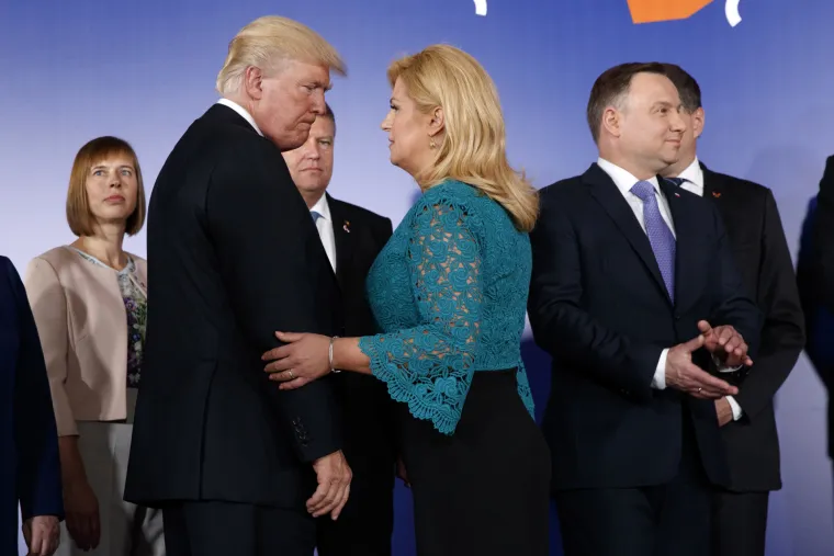 Trump i Kolinda Var&scaron;ava 1