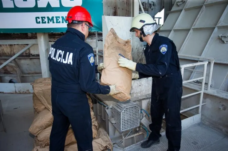 SPALJIVANJE DROGE U NAŠICAMA: Gotovo tona marihuane i stotine kilograma heroina i kokaina otišlo u dim