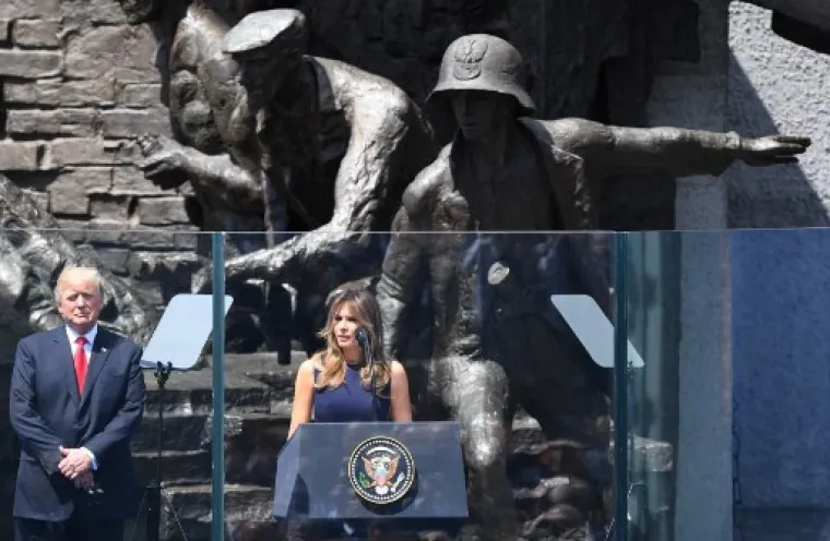 POSJET VAR&Scaron;AVI: Uz predsjednika Sjedinjenih država Poljacima se obratila i prva dama