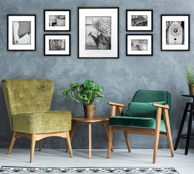 Unesite da&scaron;ak osobnosti u prostorije uz pomoć drvene galerije za slike.