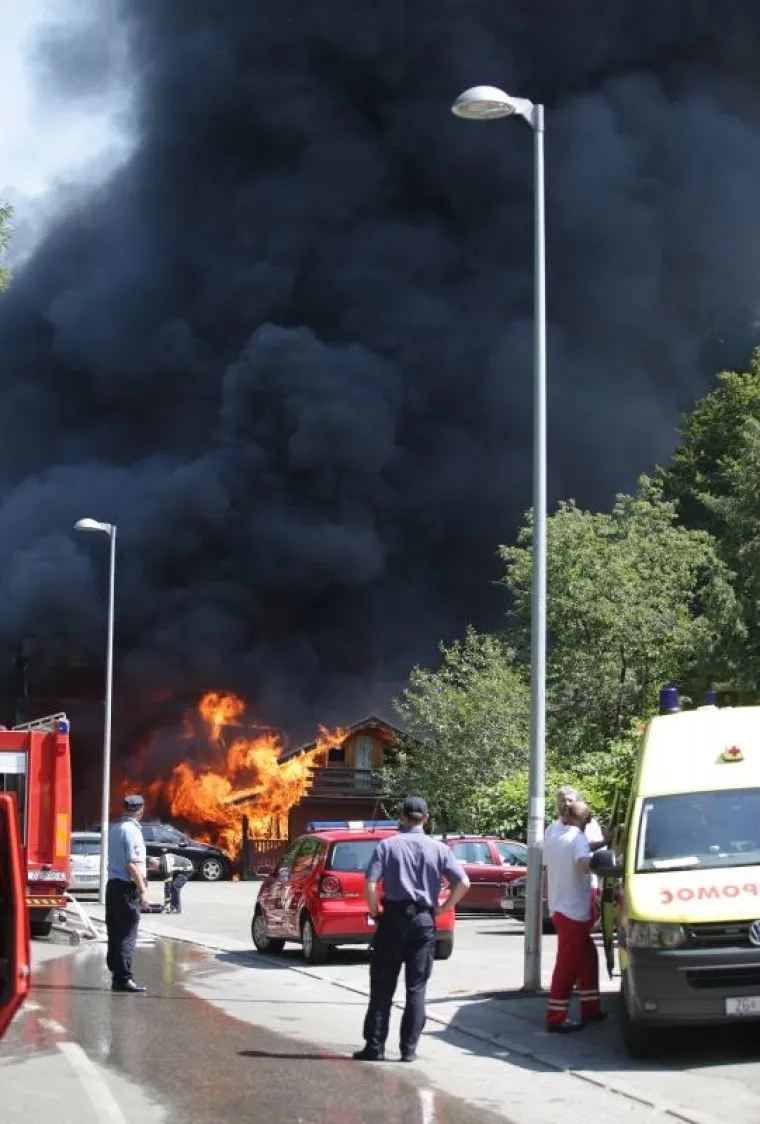 DJELATNICI JELENOVCA U &Scaron;OKU: Bježali su pred vatrenom stihijom koja je gutala sve pred sobom