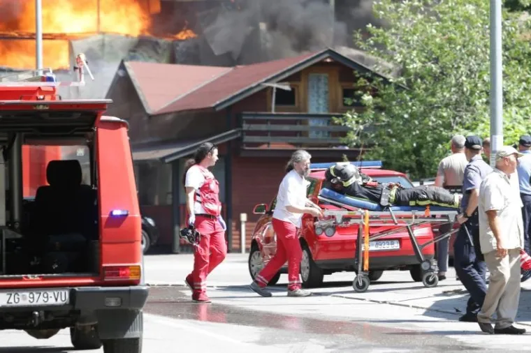 DJELATNICI JELENOVCA U &Scaron;OKU: Bježali su pred vatrenom stihijom koja je gutala sve pred sobom