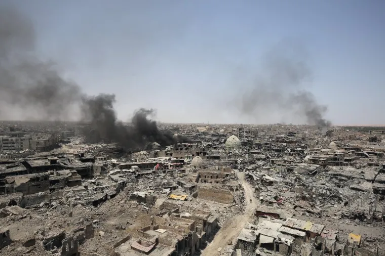 FOTOGRAFIJE POTPUNO RAZRUŠENOG GRADA: Iračke snage proglasile su pobjedu nad ISIS-om u Mosulu