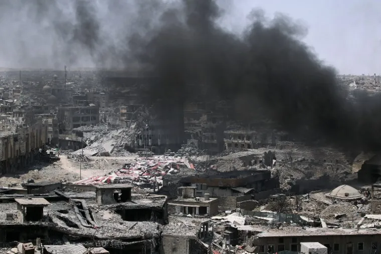 FOTOGRAFIJE POTPUNO RAZRUŠENOG GRADA: Iračke snage proglasile su pobjedu nad ISIS-om u Mosulu