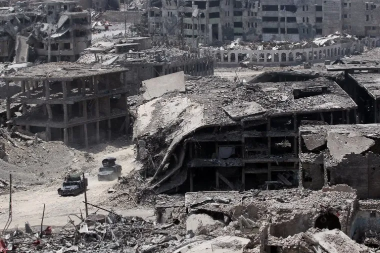 FOTOGRAFIJE POTPUNO RAZRUŠENOG GRADA: Iračke snage proglasile su pobjedu nad ISIS-om u Mosulu