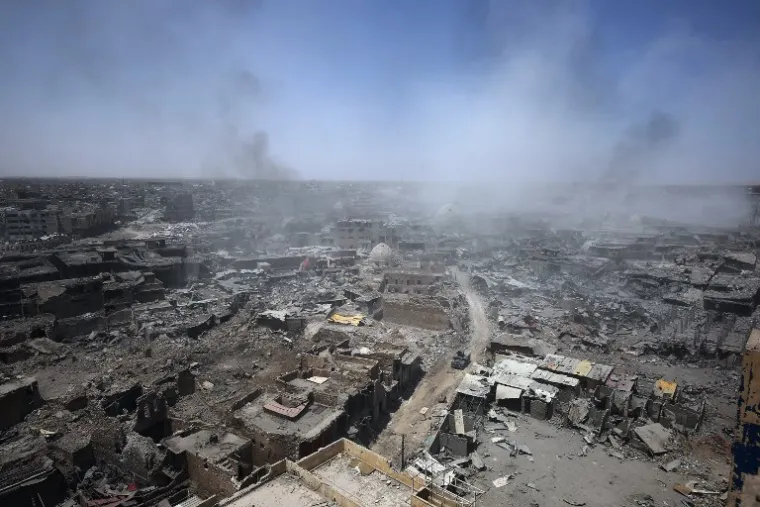 FOTOGRAFIJE POTPUNO RAZRUŠENOG GRADA: Iračke snage proglasile su pobjedu nad ISIS-om u Mosulu