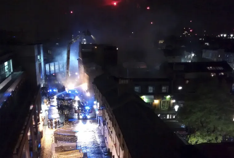 Opet požar u Londonu, ovaj put na turističkoj atrakciji Camden Market