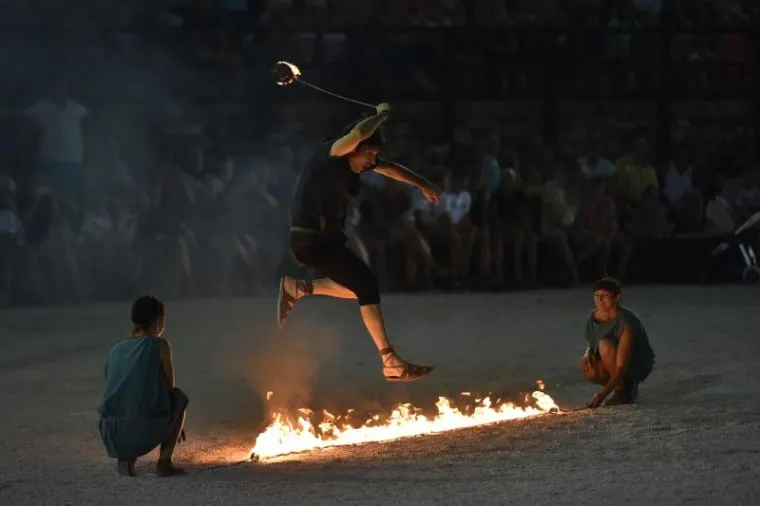 SPEKTAKL U PULSKOJ ARENI: Amfiteatar ponovo postao poprištem borbi gladijatora