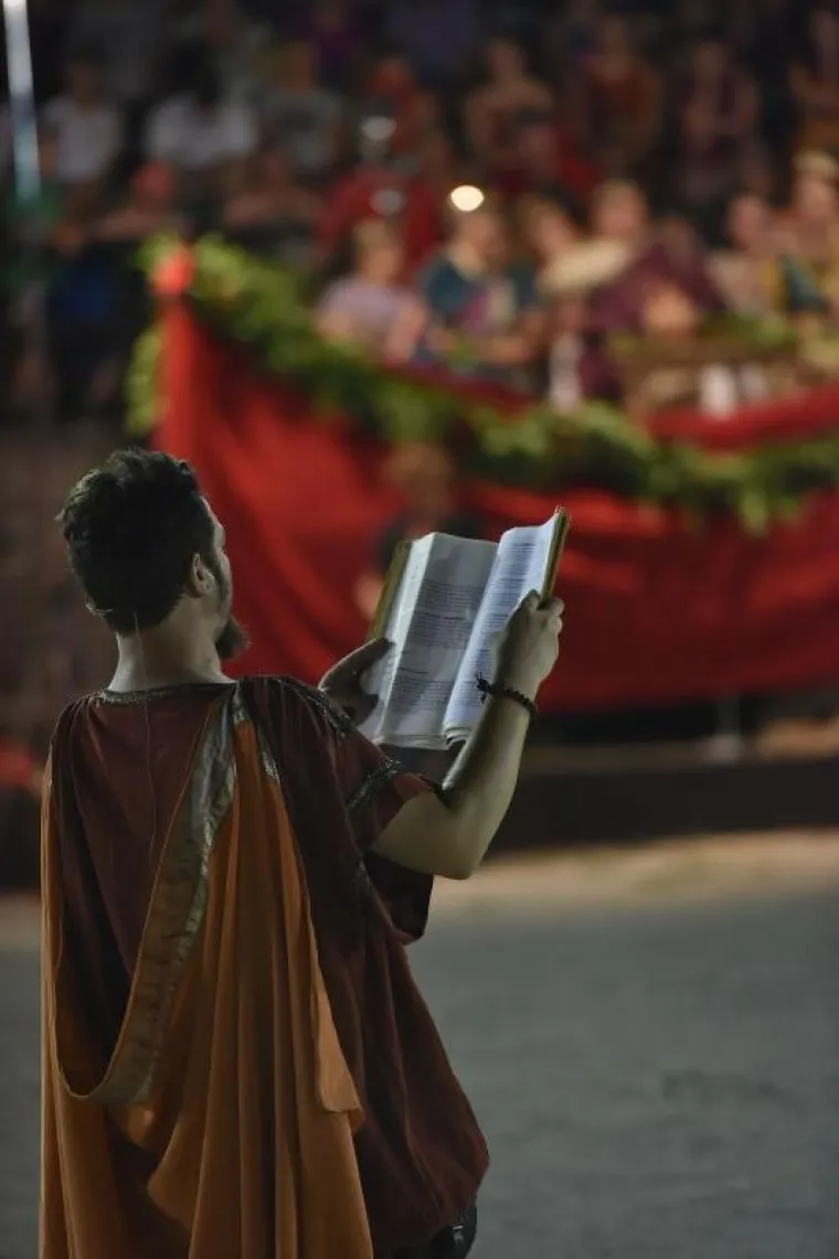 SPEKTAKL U PULSKOJ ARENI: Amfiteatar ponovo postao poprištem borbi gladijatora