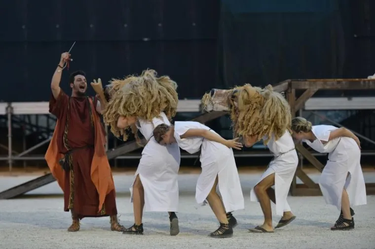 SPEKTAKL U PULSKOJ ARENI: Amfiteatar ponovo postao poprištem borbi gladijatora