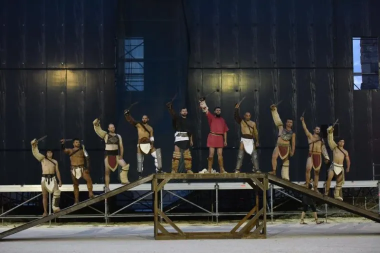 SPEKTAKL U PULSKOJ ARENI: Amfiteatar ponovo postao popri&scaron;tem borbi gladijatora