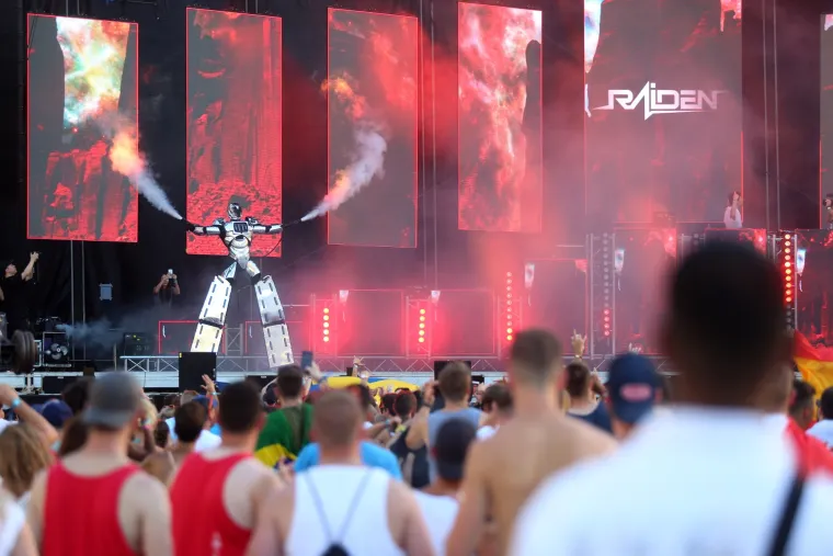 Posjetitelji uživaju u petom izdanju Ultra Europe Festivala na splitskom stadionu Poljud