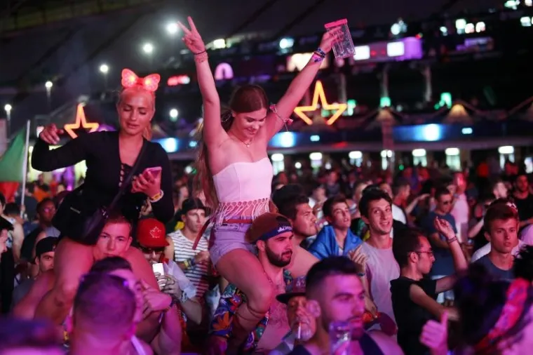 14.07.2017., Split - Druga vecer Ultra Europe festivala. DJ duo GTA.
Photo: Borna Filic/PIXSELL